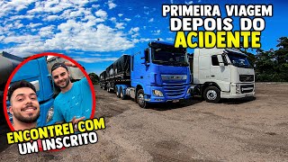 PRIMEIRA VIAGEM APÓS MEU ACIDENTE POV Driving Truck DAF XF 530 [upl. by Greenberg]