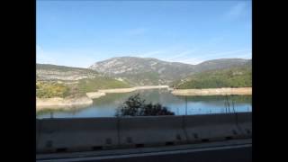 Crossing the Pyrenees via the Vielha tunnel and pass [upl. by Ynaffit65]