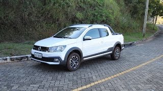 Volkswagen Saveiro Cross CD 16 2017  Teste com Emilio Camanzi [upl. by Secnirp788]