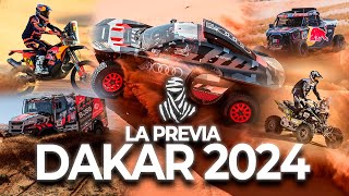 El RALLY DAKAR 2024  La PREVIA  PARTICIPANTES y RECORRIDO [upl. by Vivienne102]