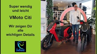 💥 NEU eRoller VMOTO Citi 45er und 125er  alle wichtigen Infos für Dich [upl. by Bellis]