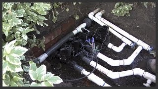 How to replace a 4 valve sprinkler manifold [upl. by Graehme]