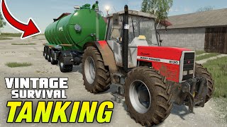 I SORT OF BROKE A RULE  Vintage Survival Farming Simulator 22  Episode 48 [upl. by Bradney]