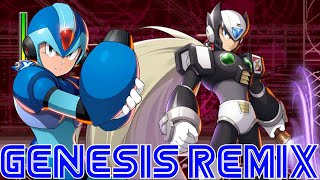 Mega Man X5  X vs Zero Sega Genesis Remixv2 [upl. by Anitsirk8]