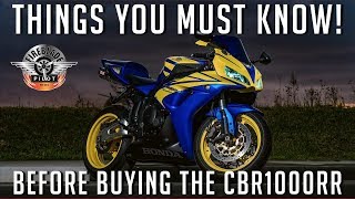 Things you MUST know before buying a Honda CBR1000RR Fireblade [upl. by Lezned]