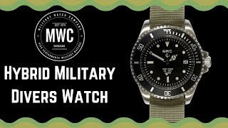 MWC 300m  1000ft Stainless Steel Hybrid Military Divers Watch [upl. by Amil]