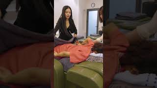 ASMR Vietnamese Jade 007 Barbershop 4 Hand Service Massage Shave Ear Cleaning Shampoo shorts [upl. by Luckett682]