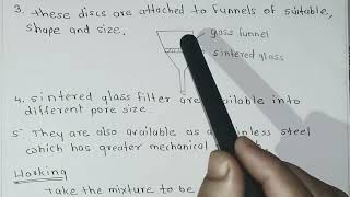 Sintered Glass Filter pharmacy pharma pharmaceutics [upl. by Dhaf]