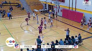 022723 Varsity Boys Basketball Roosevelt High School vs Fridley High School [upl. by Sellers]