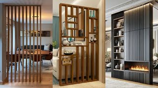 Modern 100 Living Room Partition Wall Design 2025 Wooden Room Divider Ideas Home Interior Design [upl. by Wetzel53]