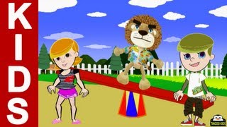 Nursery Rhymes  See Saw Margery Daw  Kids Songs With Lyrics English Tutorial [upl. by Dimmick882]