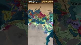 EU4 1486 Mehmets Ambition Timelapse [upl. by Trilly]