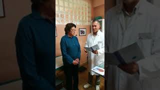 Ossigenoozonoterapia ernia discale  Testimonianza  Prof Luigi Di Girolamo [upl. by Gannes]