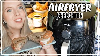 Airfryer maaltijden ontbijt lunch amp avondeten lekker makkelijk en snel koken [upl. by Aihseyt]