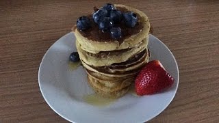 PLACKI OWSIANO BANANOWE BANANA OATS PANCAKES [upl. by Barimah174]