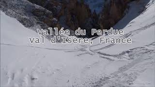 Best Ski Run in Europe Vallée Perdue in Val dIsère [upl. by Dhiren]