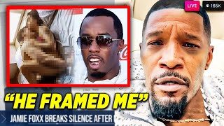 Jamie Foxx Turns in PROOF Against Diddy WARNING [upl. by Amlet]