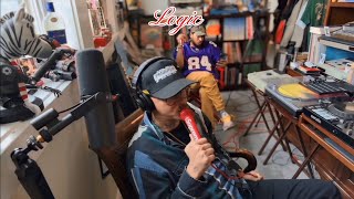 Logic Freestyles Makes Music amp Answers Questions [upl. by Vassar686]