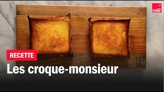 Un croquemonsieur gourmand  Les recettes de Paris de FrançoisRégis Gaudry [upl. by Yelsel]