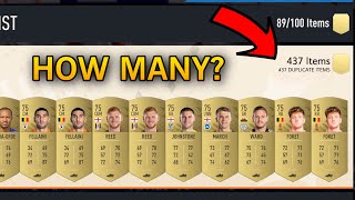 How To See How Many UNASSIGNED ITEMS You have Fifa 23 Ultimate Team [upl. by Leahcimsemaj]