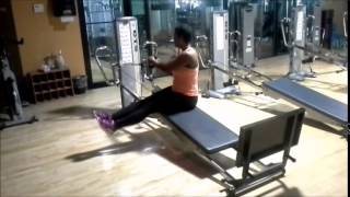 Seated Torso Rotation  Total Gym TroubleZone Toners [upl. by Ilyak]