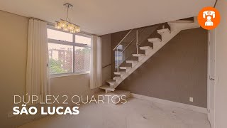 LOCAÇÃO DÚPLEX 2 QUARTOS  SÃO LUCAS  BH CÓDIGO 620521 [upl. by Ecikram]