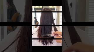 Long Bob with Side Flick 🌈 bangs bobstyle hairstyle haircut subscribe shorts [upl. by Halda252]