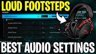 BEST Audio Settings for Warzone Black Ops 6 Loud footsteps in Warzone [upl. by Naic]