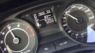 Seat Ibiza 14 TSI 180 HP Acceleration [upl. by Sugirdor]