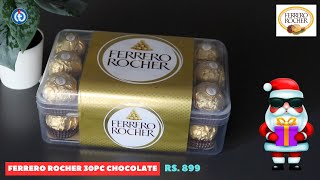 Ferrero Rocher Chocolates 30PC Unboxing  Rs 899 [upl. by Fia]