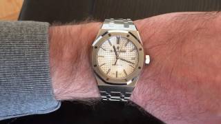 Audemars Piguet Royal Oak 15450 Unboxing [upl. by Niltiac102]