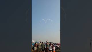 Abbotsford International Airshow 2024 heart shape shortvideo snowbirds airshow [upl. by Enowtna]