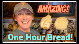 🍞 ONE Hour Bread that will AMAZE You [upl. by Elbam881]