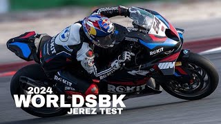 INCREDIBLE Toprak Razgatlioglu is The Fastest in Jerez Test WSBK after Half Day 1 jereztest [upl. by Llesirg]