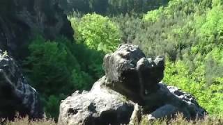 Wanderung sächsische Schweiz  Starke Stiege und Rübezahlstiege [upl. by Jahncke]