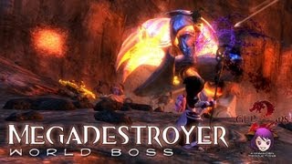 Guild Wars 2  World Boss  Megadestroyer [upl. by Madden]