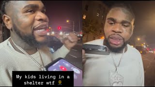 Fatboy SSE SPAZZES After Finding Out His Kids amp BM Are Staying In Homeless Shelter [upl. by Keiryt705]