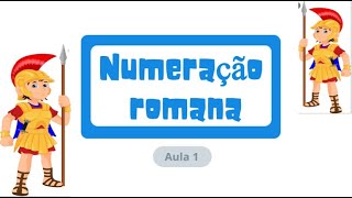 Numeração romana Aula 1 até 20 [upl. by Odlo]