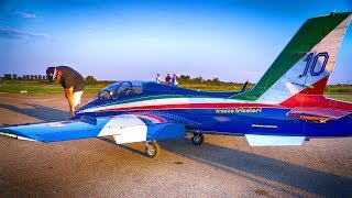 XXL AERMACCHI MB 339 RC TURBINE JET  DANIEL SOCIONOVI  JET POWER 2018 [upl. by Sivle]