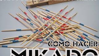 Como hacer Mikado o Palillos Chinos  Juego de Mesa [upl. by Marola977]