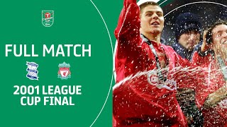 Birmingham City v Liverpool  2001 League Cup Final in full [upl. by Yeta]