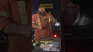 To The Back of The Truck – Carbide Scrapers mechanic heavyequipment diy [upl. by Reffinnej]