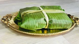 Veg Pothichoru Kerala Meals Wrapped In Banana Leaf Traditional Kerala lunch [upl. by Renraw]