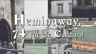 Greyson Chance  Hemingway 74 rue de Cardinal Official Lyric Video [upl. by Enahs]