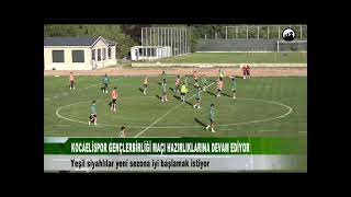 KOCAELİSPOR GENÇLERBİRLİĞİ MAÇI HAZIRLIKLARINA DEVAM EDİYOR [upl. by Anirbac798]