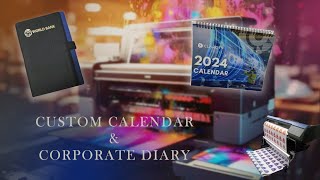 Custom Calendar amp Corporate Diary Printing  Customers Work  ARC India [upl. by Corso27]