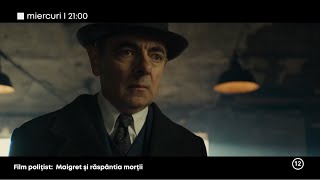 Maigret şi răspântia morţii cu Rowan Atkinson la TVR1 [upl. by Lail]