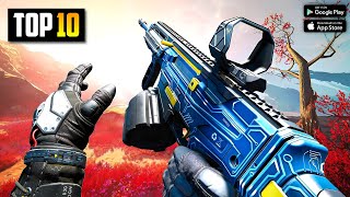 Top 10 Best Fps Shooting Games For Android amp iOS 2022 l High Graphics OnlineOffline [upl. by Irrehs444]