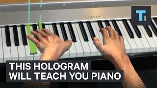 This hologram can teach you how to play piano [upl. by Brote]