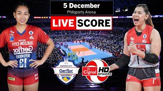 Gerflor vs Cignal HD  PVL AllFilipino Conference Live Scoreboard [upl. by Ardnaz]